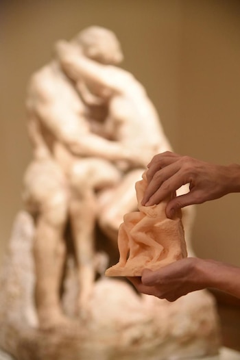 El beso de Rodin, una