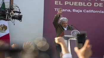 El presidente López Obrador fue