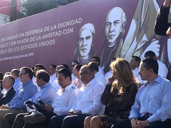 Diversos gobernadores acudieron al llamado