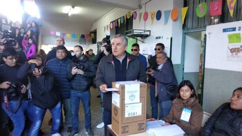 El gobernador Gerardo Morales va