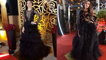 Sofía Zámolo con un diseño