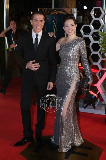 Rodolfo Barili y Cristina Pérez.