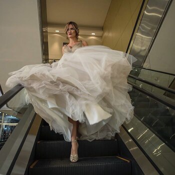 Paula Chaves eligió personalmente vestir