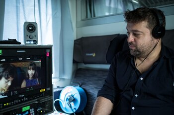 El director Emanuele Scaringi. La