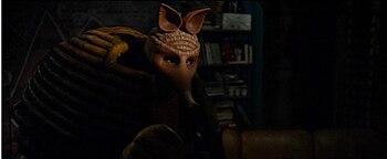 El armadillo es a la