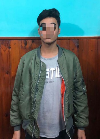 Los dos jóvenes fueron detenidos