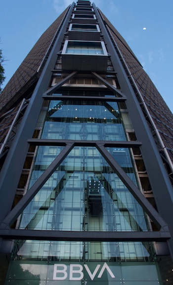 La Torre Bancomer, ubicada en