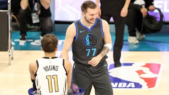 Luka Doncic peleará con Trae