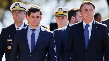 Jair Bolsonaro se mostró con