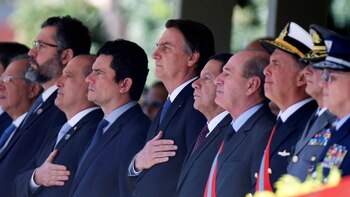 Moro fue condecorado por la