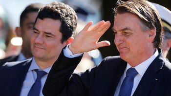 Bolsonaro y Moro estuvieron juntos