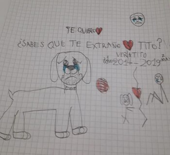 ¿Sabés que te extraño, Tito?,