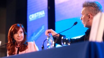 Cristina Kirchner junto a Marcelo