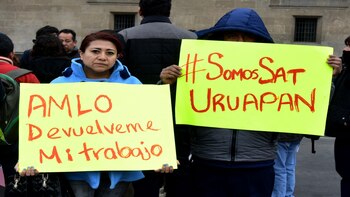 Trabajadores del Servicio de Administración