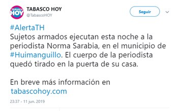 El que fuera su medio