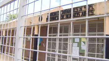 Fachada del jardín de infantes 909 de Ituzaingó