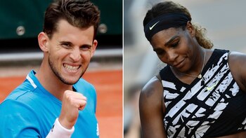 Dominic Thiem propuso a Serena