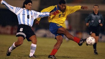 El “Pacha” Cardozo durante el