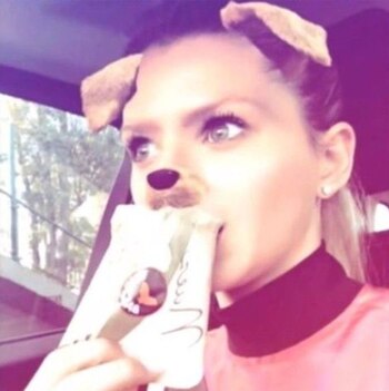 La antigua foto de la