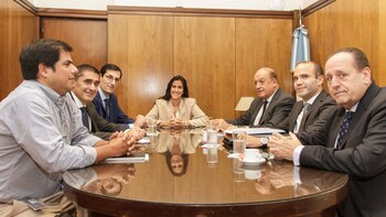 Funcionarios de la AFIP recibieron a