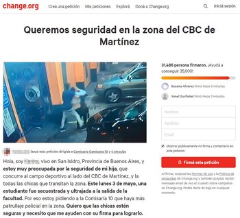 El petitorio para más seguridad dirigido a Cristian Ritondo y al intendente Posse que acumula más de 25 mil firmas