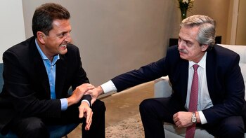 Sergio Massa y Alberto Fernández