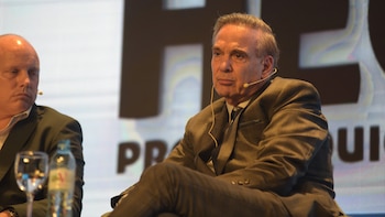 Pichetto, ayer, en el evento