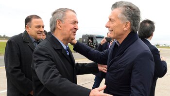 Juan Schiaretti y Mauricio Macri