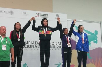 Fue atleta destacada en Taekwondo,