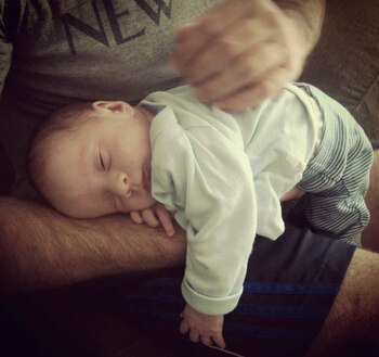 Felipe, recién nacido.