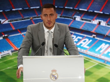 Hazard lucirá la 7 en la espalda en el Real Madrid (Reuters)