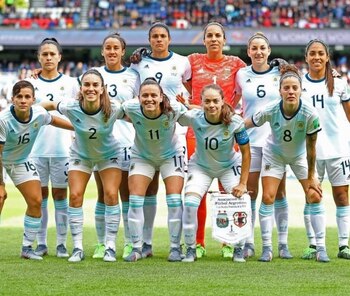 La selección argentina de fútbol