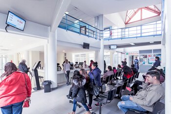 uno de los nuevos edificios