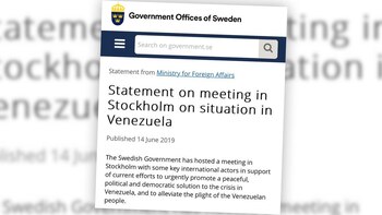 El comunicado del Gobierno de