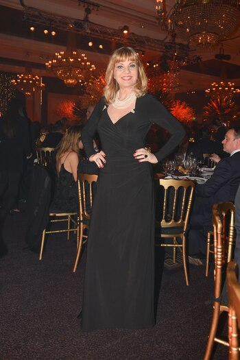 Teté Coustarot, muy elegante.