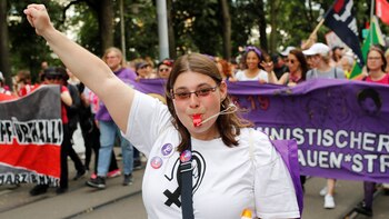 Miles de mujeres se volcaron