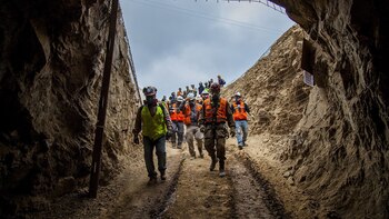 Las tareas de rescate en