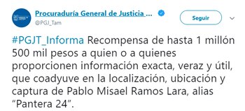 La Fiscalía anunció a través