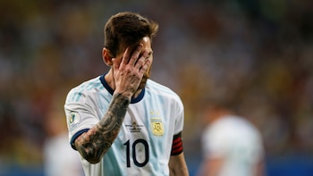 El lamento de Lionel Messi