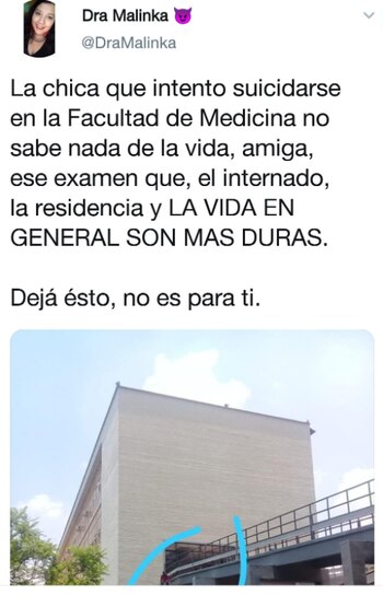 También se mofó de la