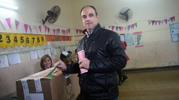 El candidato de Cambiemos en