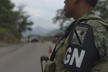 Integrantes de la Guardia Nacional