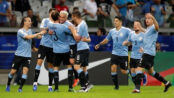 Uruguay goleó 4 a 0