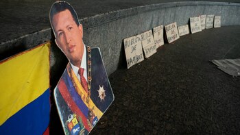 La imagen de Hugo Chávez