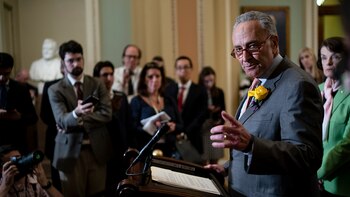 Chuck Schumer, senador estadounidense, fue