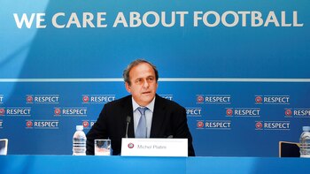 Cuando Platini presidía la UEFA,