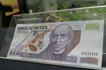 El billete de mil pesos