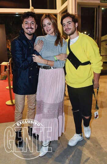 Záffora, Chaves y Dente, súper cómplices.