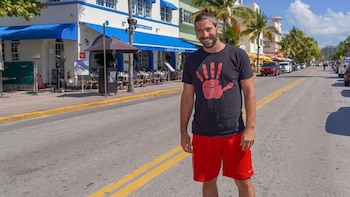 David Chocarro, en las calles