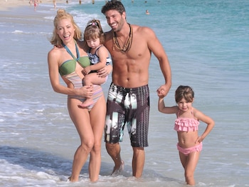 En familia: David Chocarro y